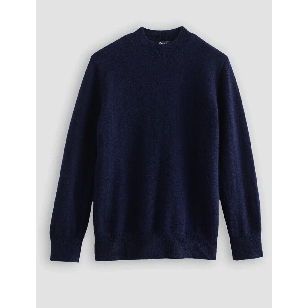 Washable Cashmere Crewneck Navy Sweater sz 12 - Picture 1 of 4